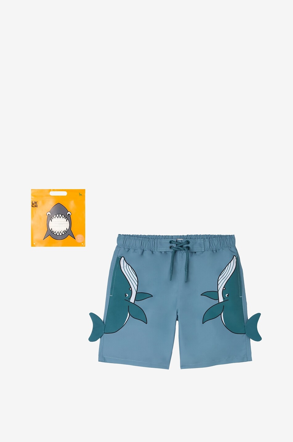 Short de bain garçon imprimé Whales