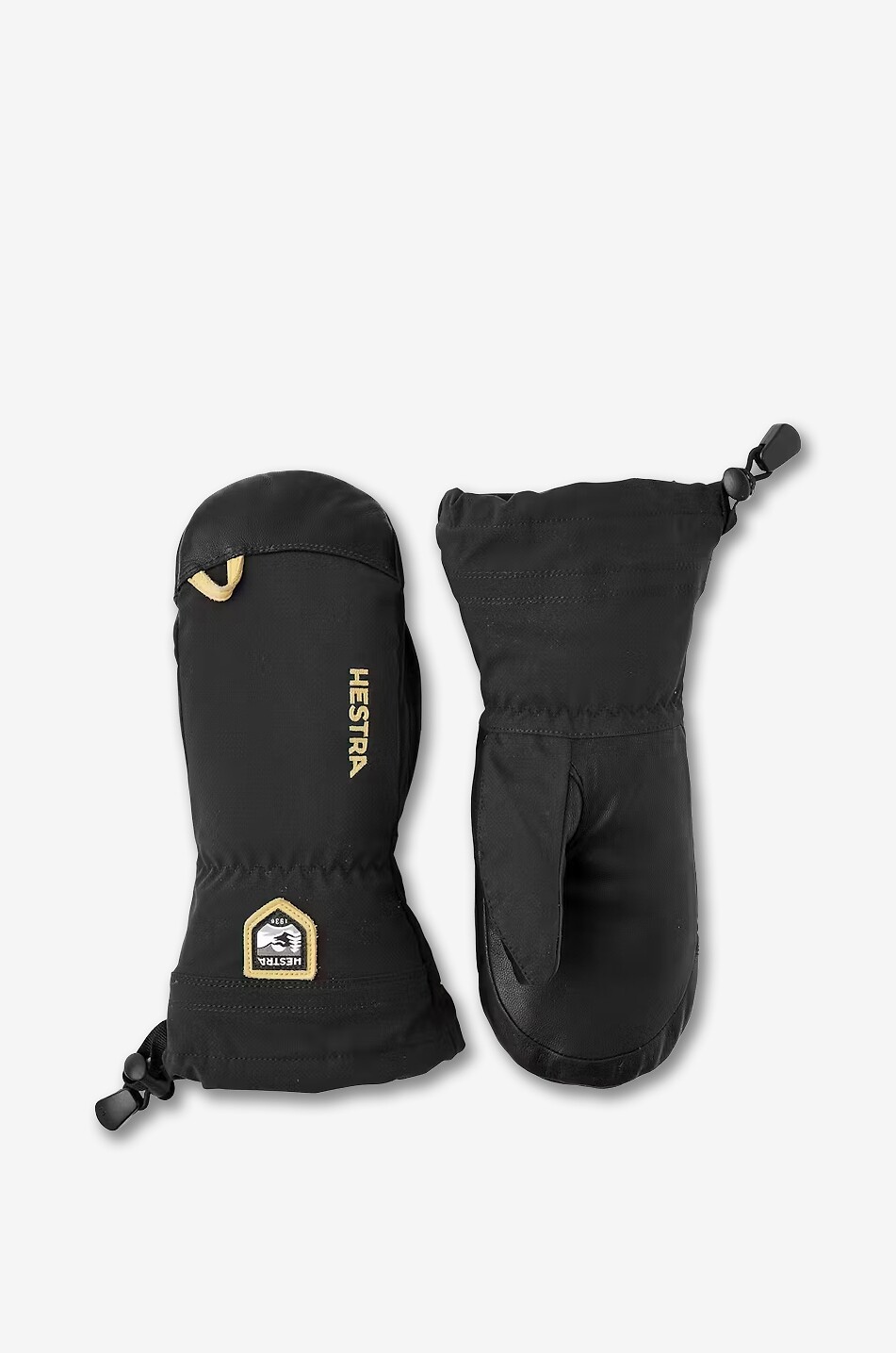 HESTRA Heli Mistral Jr children's ski mittens Unisex BLACK 1