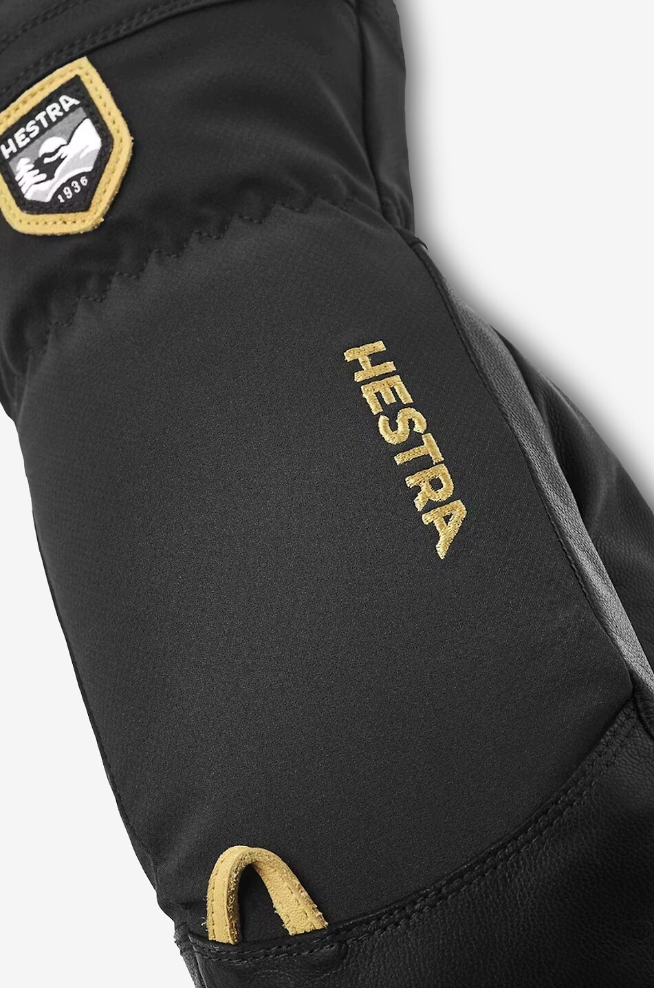 HESTRA Heli Mistral Jr children's ski mittens Unisex BLACK 2