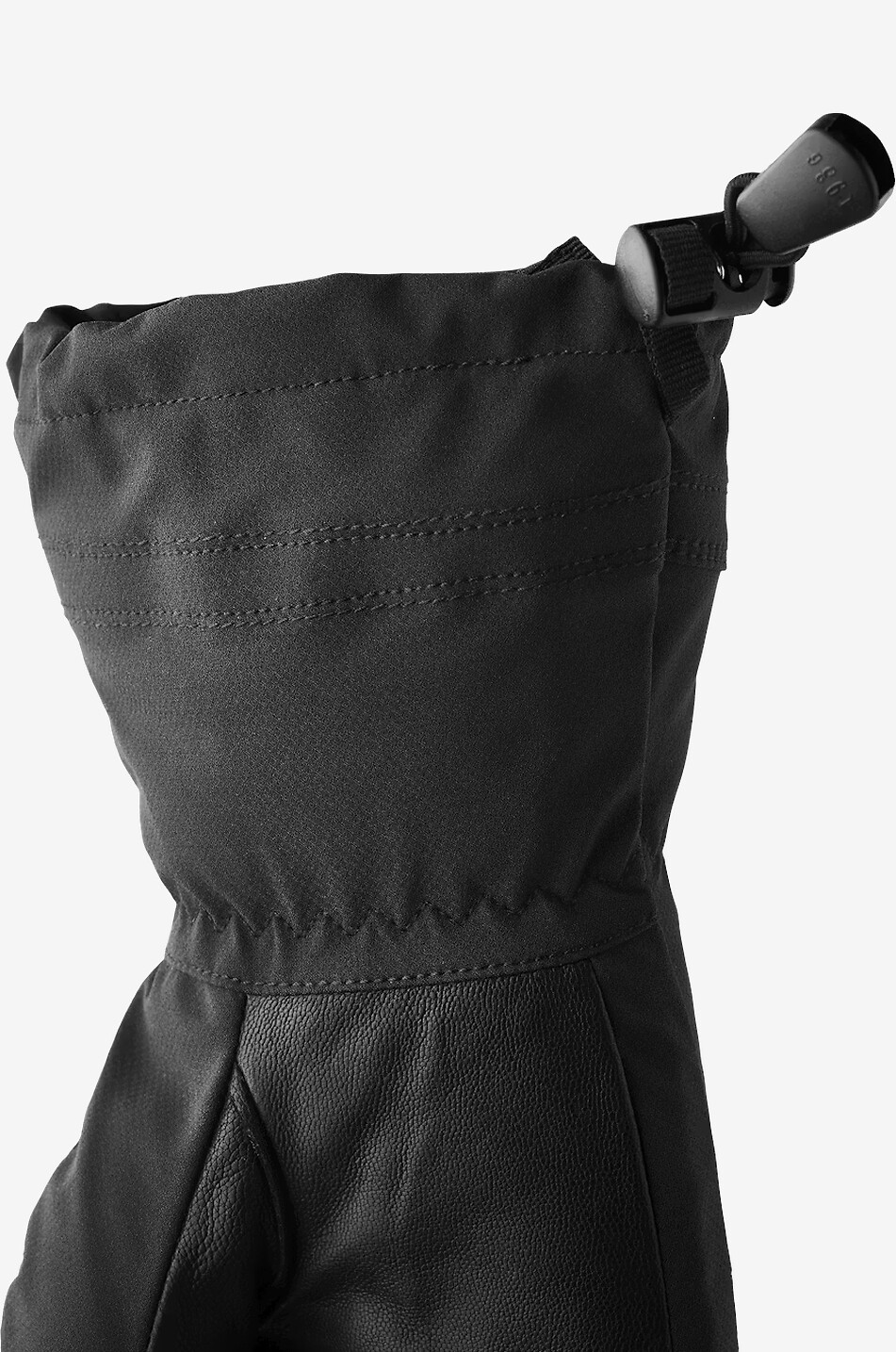 HESTRA Heli Mistral Jr children's ski mittens Unisex BLACK 3