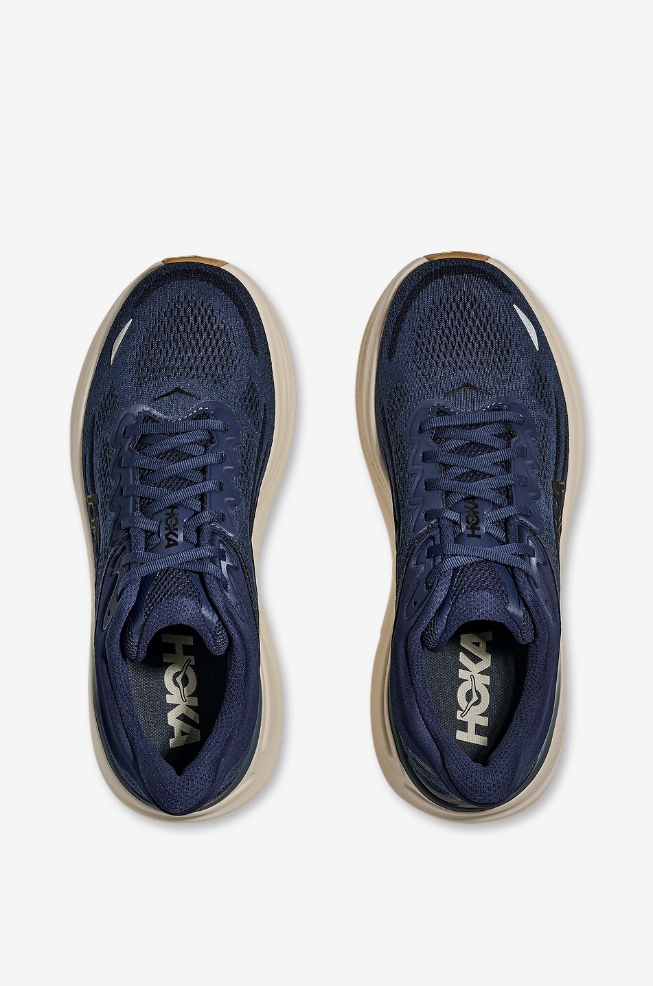 HOKA ONE Bondi 9 running trainers Men DARK BLUE 7