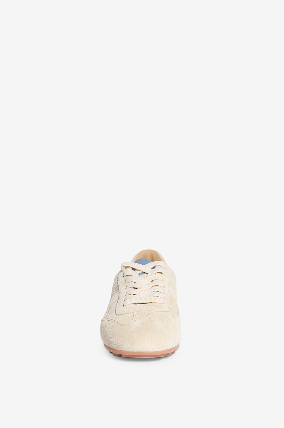 HOGAN Olympia low-top suede sneakers Women [akeneo-beigefonce] 2