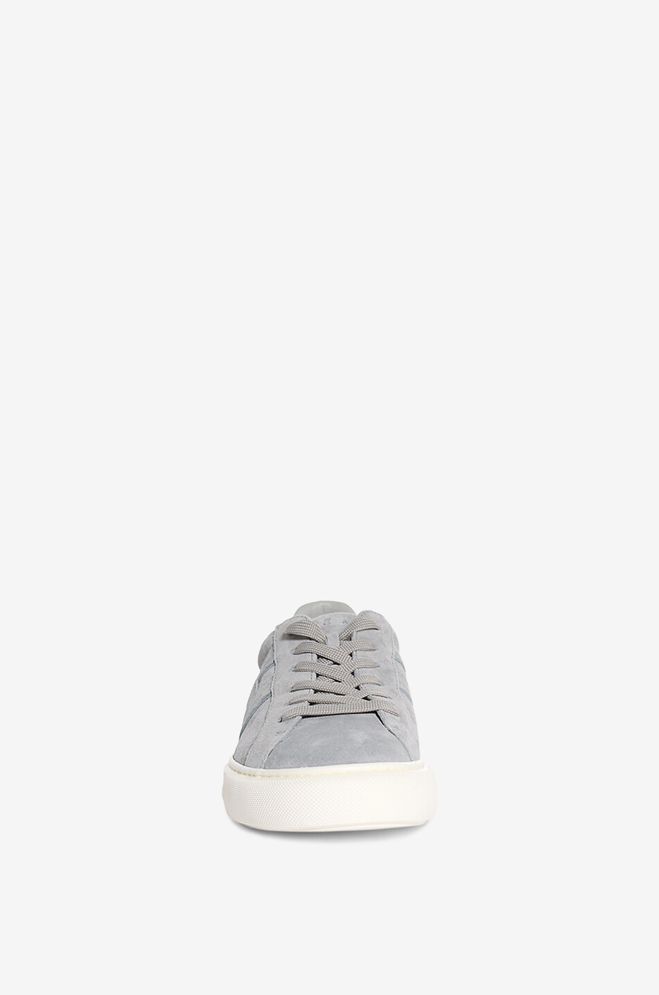 HOGAN Niedrige Schnür-Sneakers aus Wildleder Hogan Rebel Herren MITTELGRAU 2
