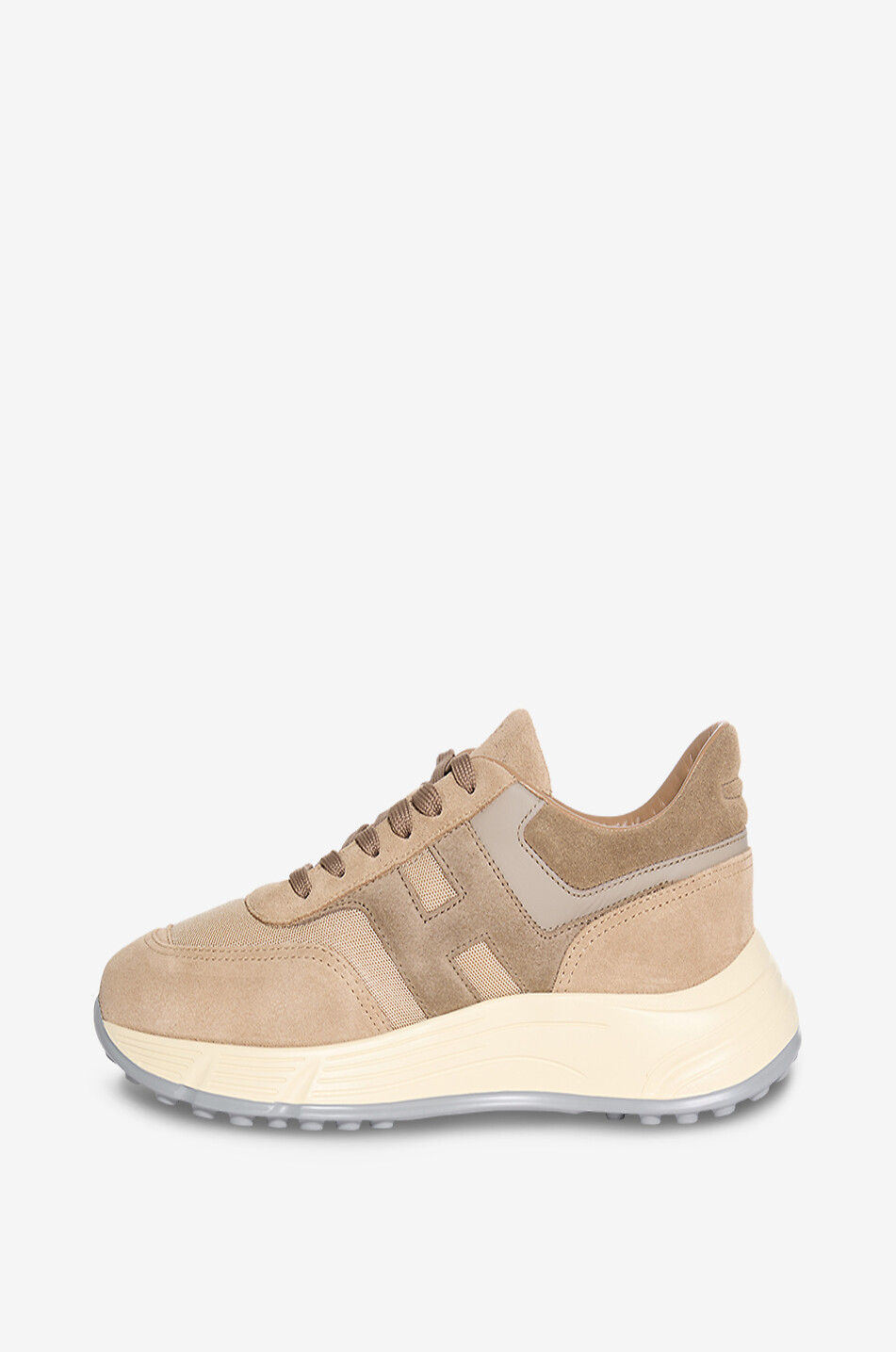 HOGAN Hogan Hyperlight suede low-top sneakers Men BROWN 3