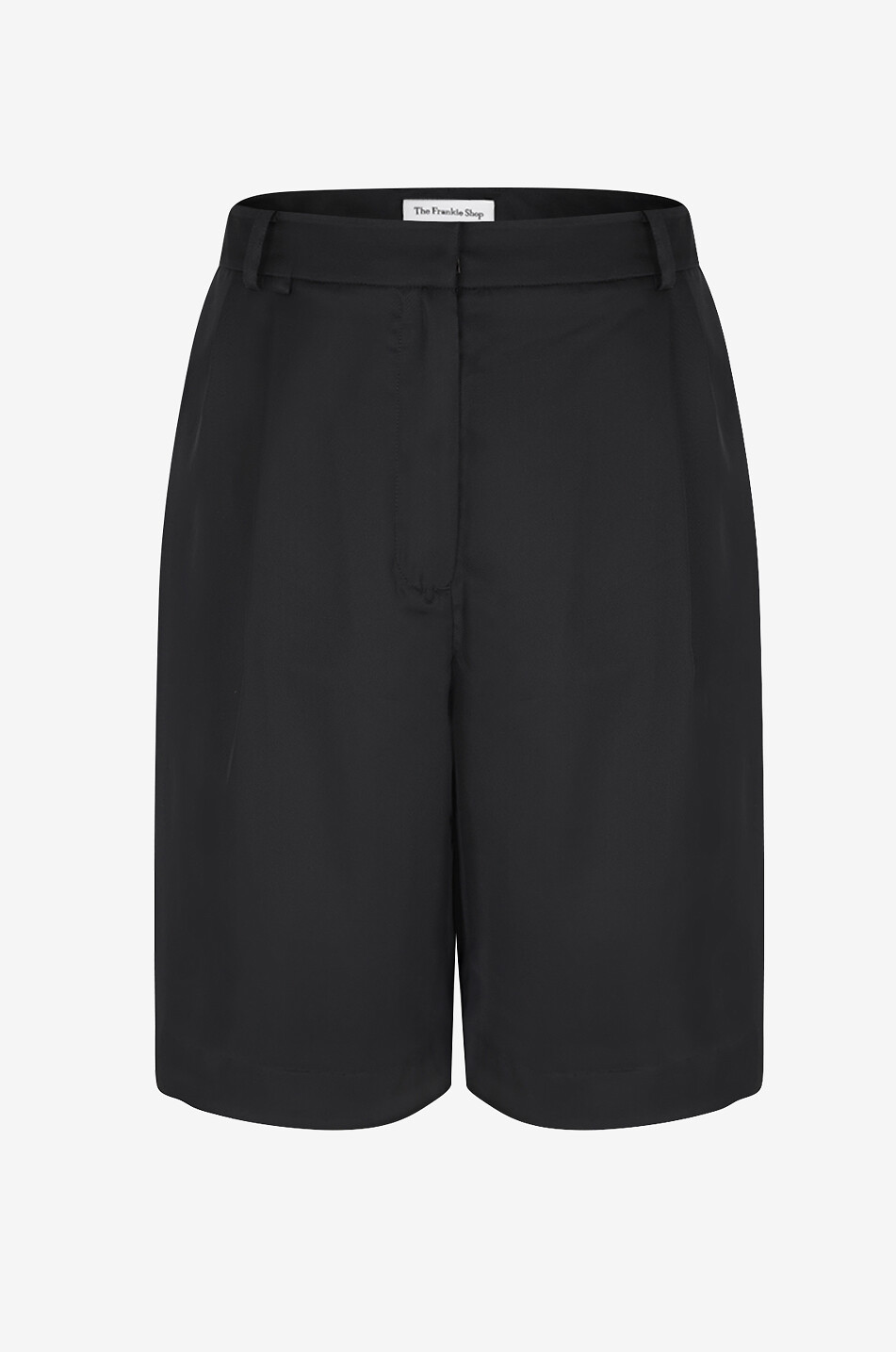 Short Bermuda Noir Femme Taille 12 - Taille Haute New Look - Sergé
