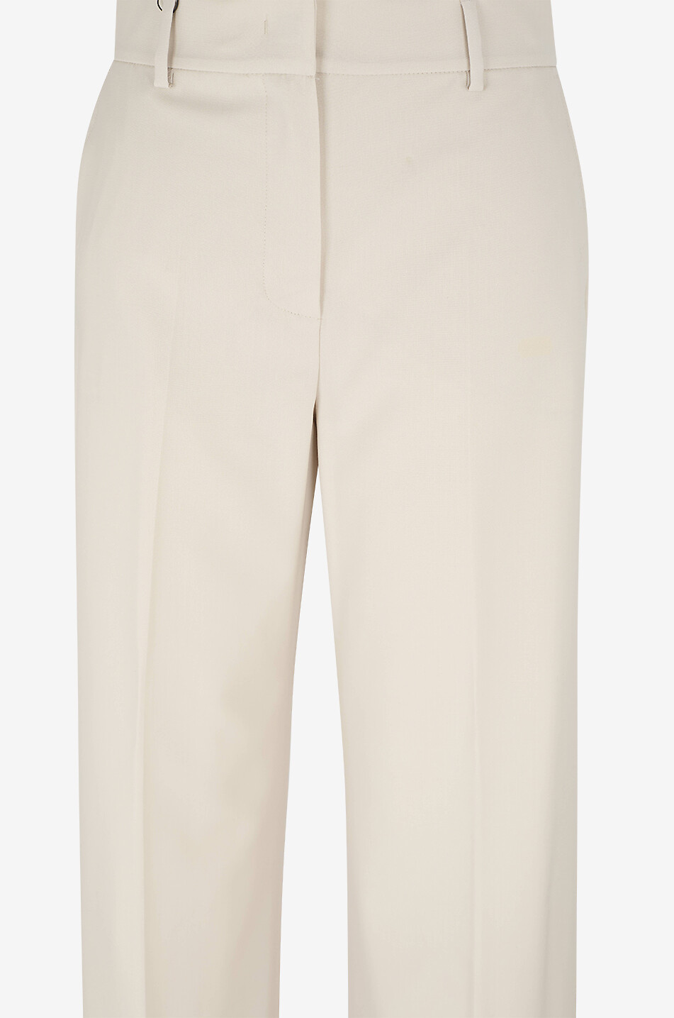 WEEKEND MAX MARA Corone virgin wool straight trousers Women BEIGE 3