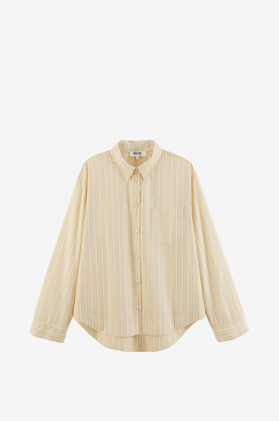 Paloma striped oversize poplin shirt