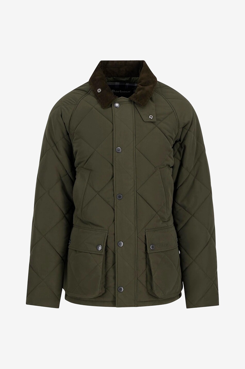 Modern Bedale corduroy collar quilted wax cloth jacket
