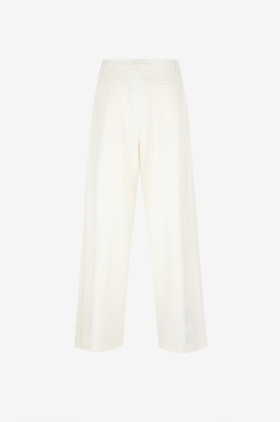 FABIANA FILIPPI Spoleto Tech Tailoring wide-leg trousers Women EGGSHELL 2