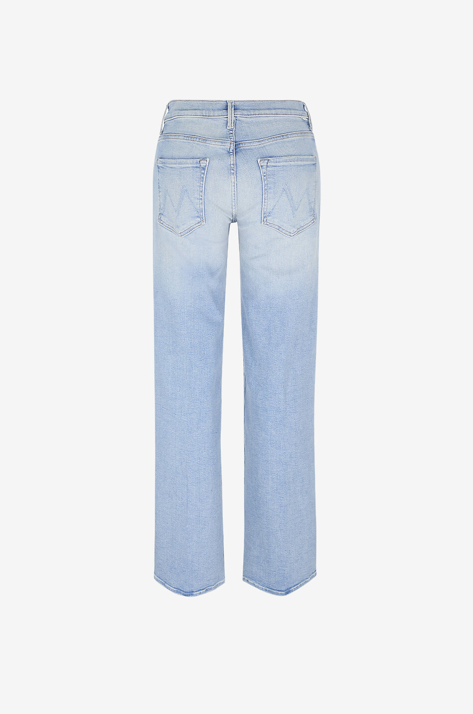 MOTHER Lässig gerade Jeans The Mid Rise Maven Sneak Blowing In The Wind Damen BLAU 2