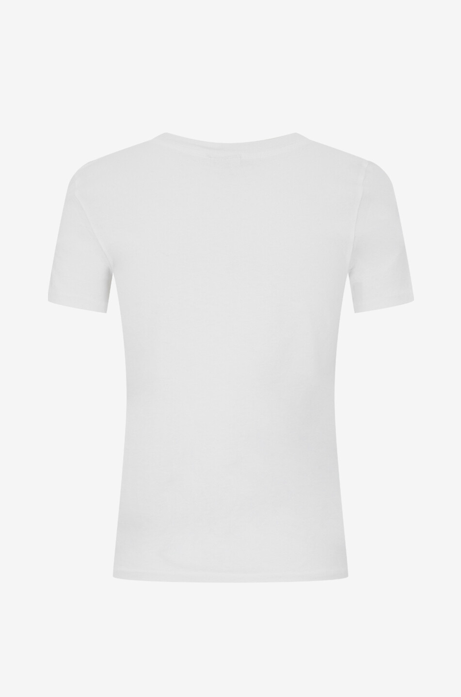 CHLOE Chloé Passionfruit fitted short-sleeved T-shirt Women WHITE 2