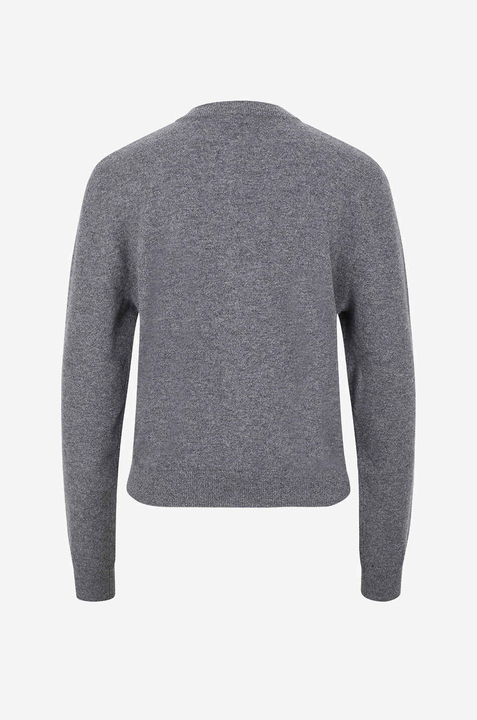 LISA YANG Wilona round neck cashmere cardigan Women DARK GREY 2