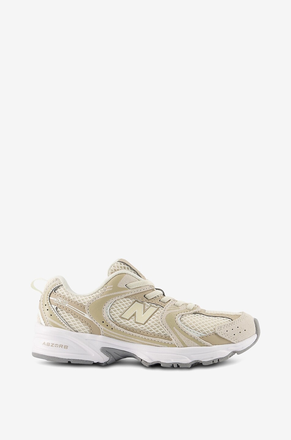 NEW BALANCE Niedrige Mädchen-Sneakers aus Mesh 530 Bungee Lace Mädchen BEIGE 2