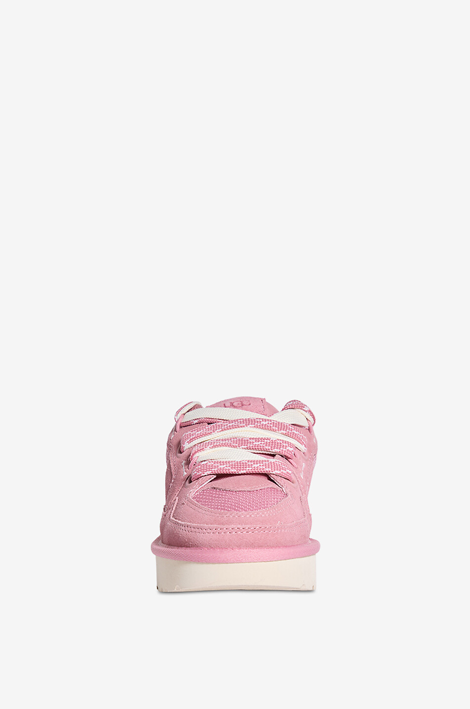 UGG Lo Lowmel leather lace-up low-top sneakers Women PINK 2