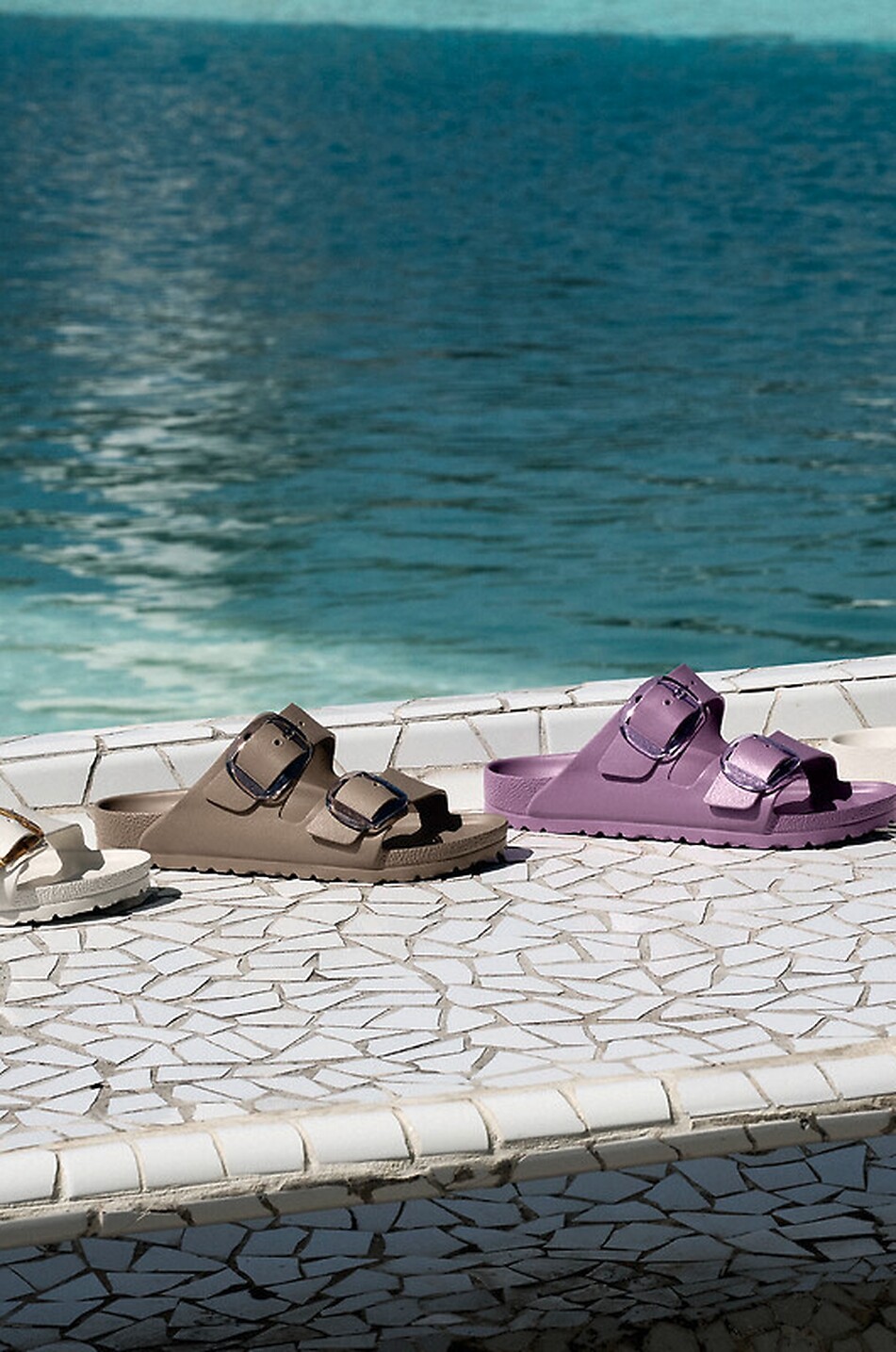 BIRKENSTOCK Sandalen aus EVA Arizona Big Buckle Damen BRAUN 3