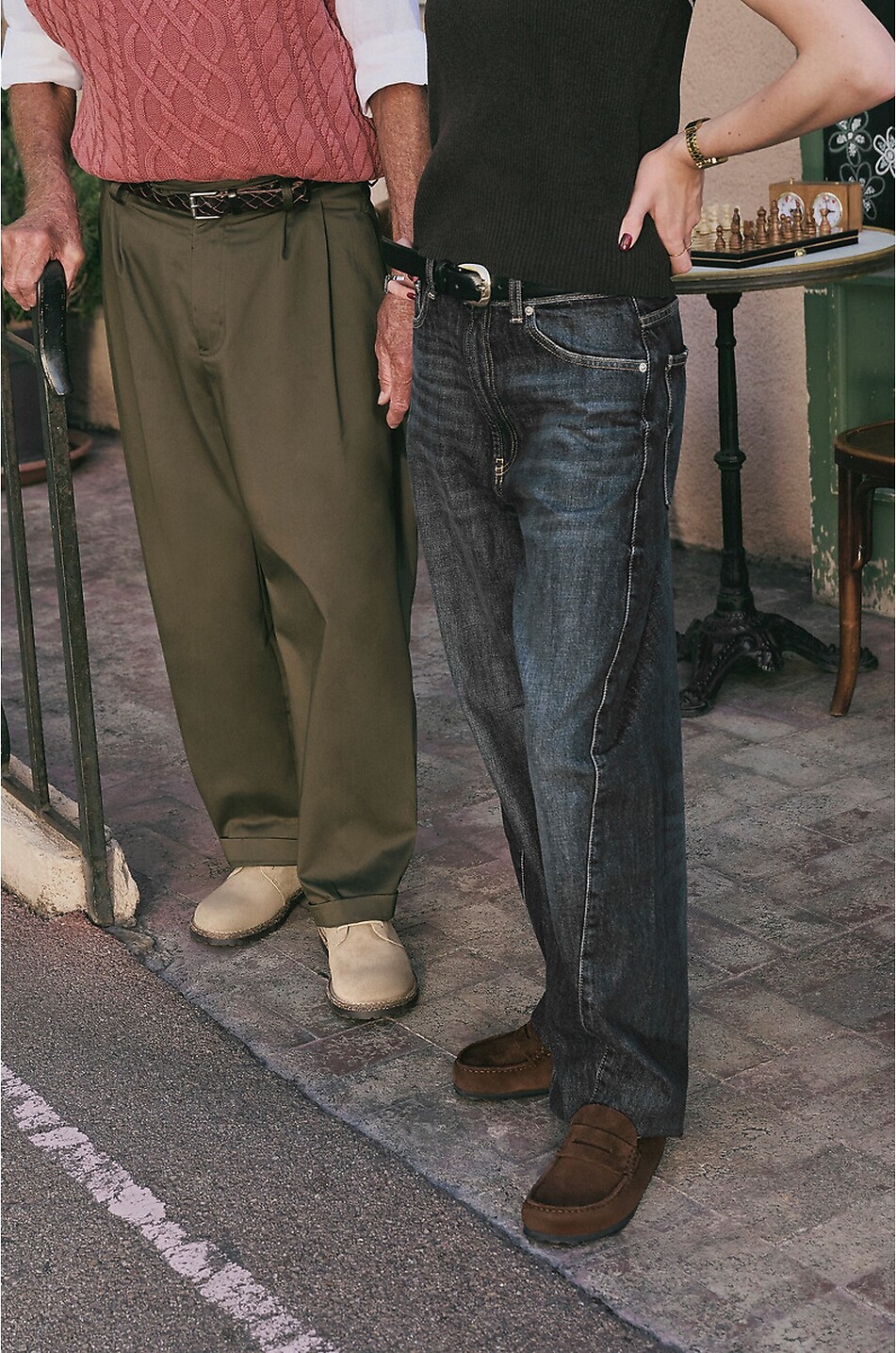 BIRKENSTOCK Sabot esprit mocassin en daim Naples Wrapped Femme MARRON FONCÉ 4