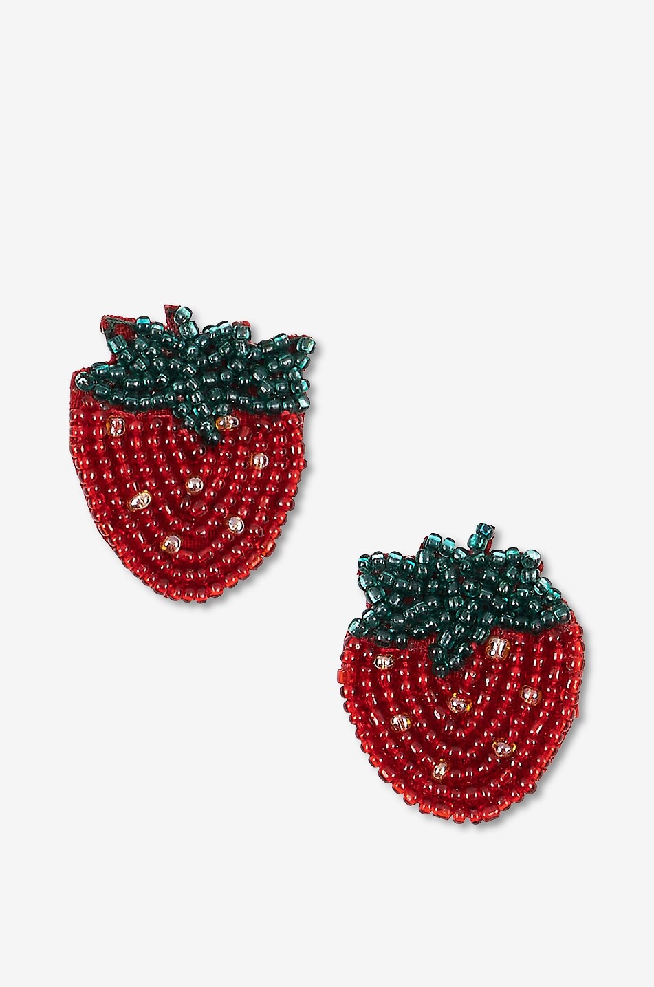 KONGES SLØJD Lot de 2 barrettes en perles de verre fille Strawberry Fille ROUGE 2
