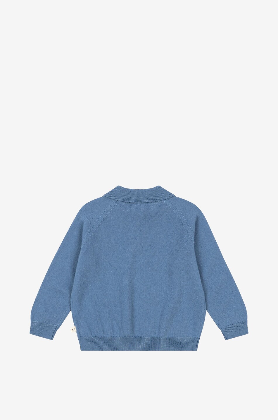 KONGES SLØJD Pull polo en laine à rayures garçon Basi Garçon BLEU 2