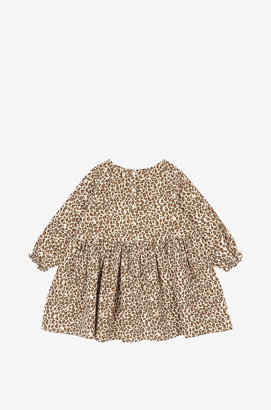 KONGES SLØJD Robe courte en coton bio fille Coco Leo Fille Marron 2
