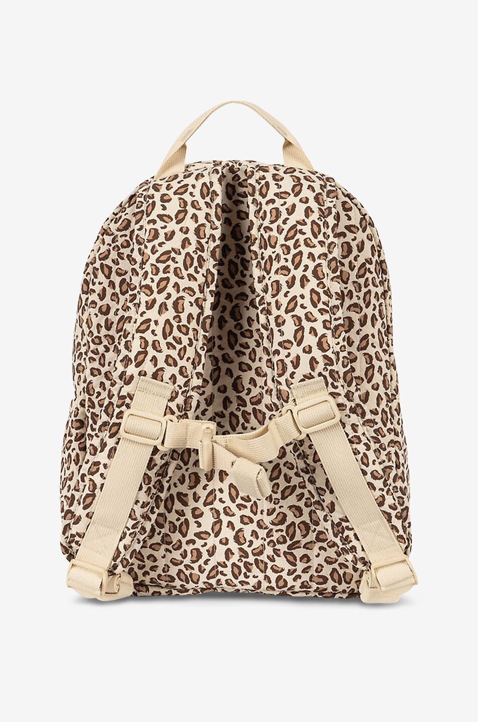 KONGES SLØJD Juno Leo girl's sequin-embroidered quilted backpack Girl Brown 5