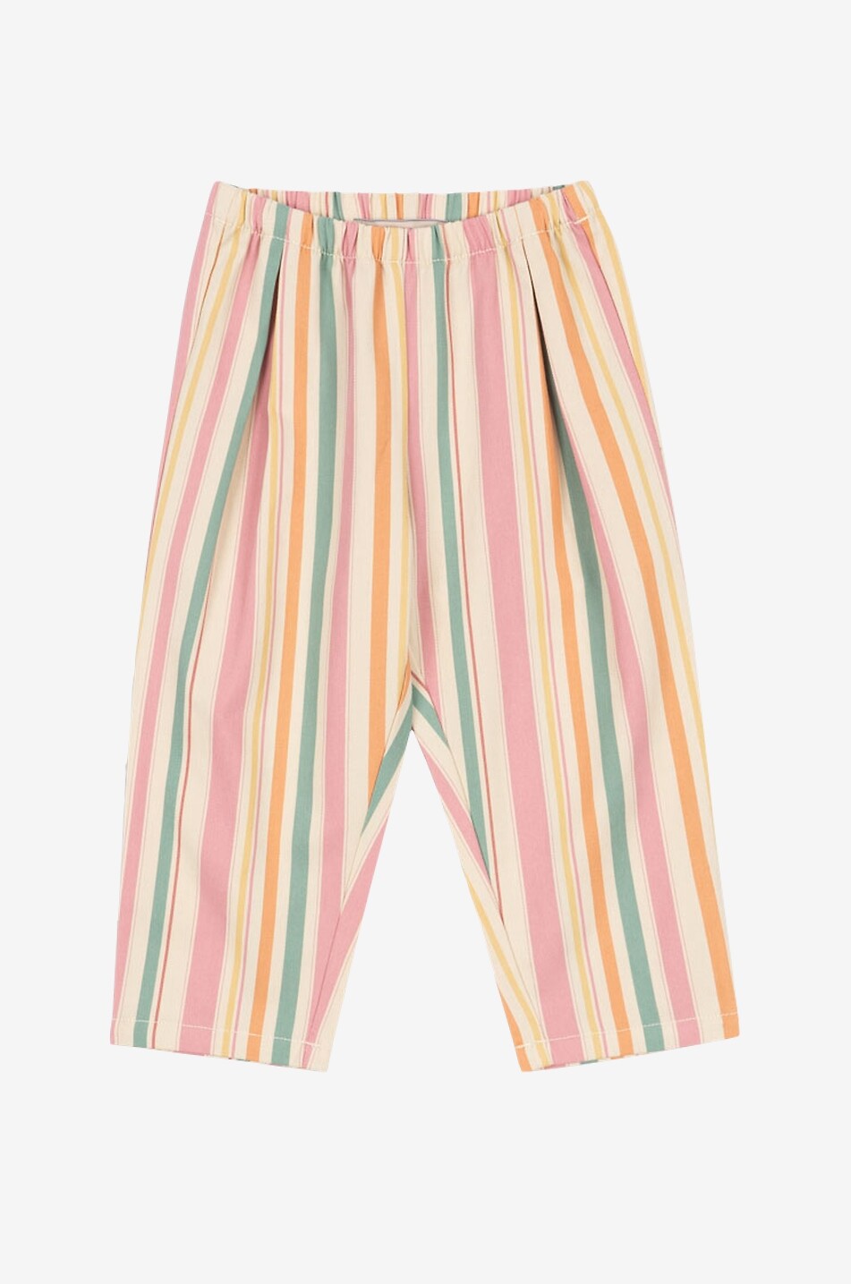 KONGES SLØJD Frankie Miami Stripe striped twill girls' straight trousers Girl MULTI COLOURED 1