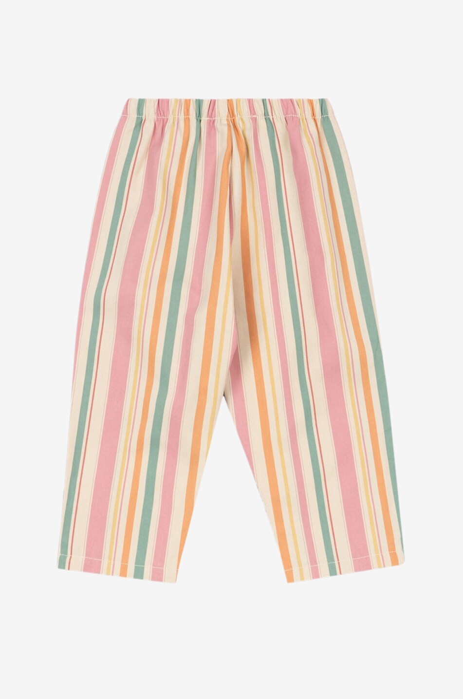 KONGES SLØJD Frankie Miami Stripe striped twill girls' straight trousers Girl MULTI COLOURED 2