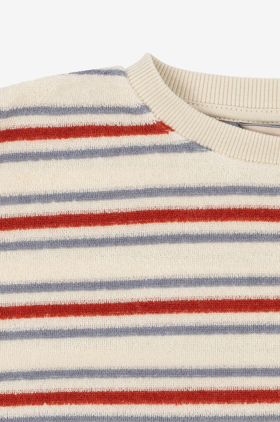 KONGES SLØJD Sweat-shirt à col rond garçon en éponge Itty Stripe Winds Garçon MULTICOLORE 3
