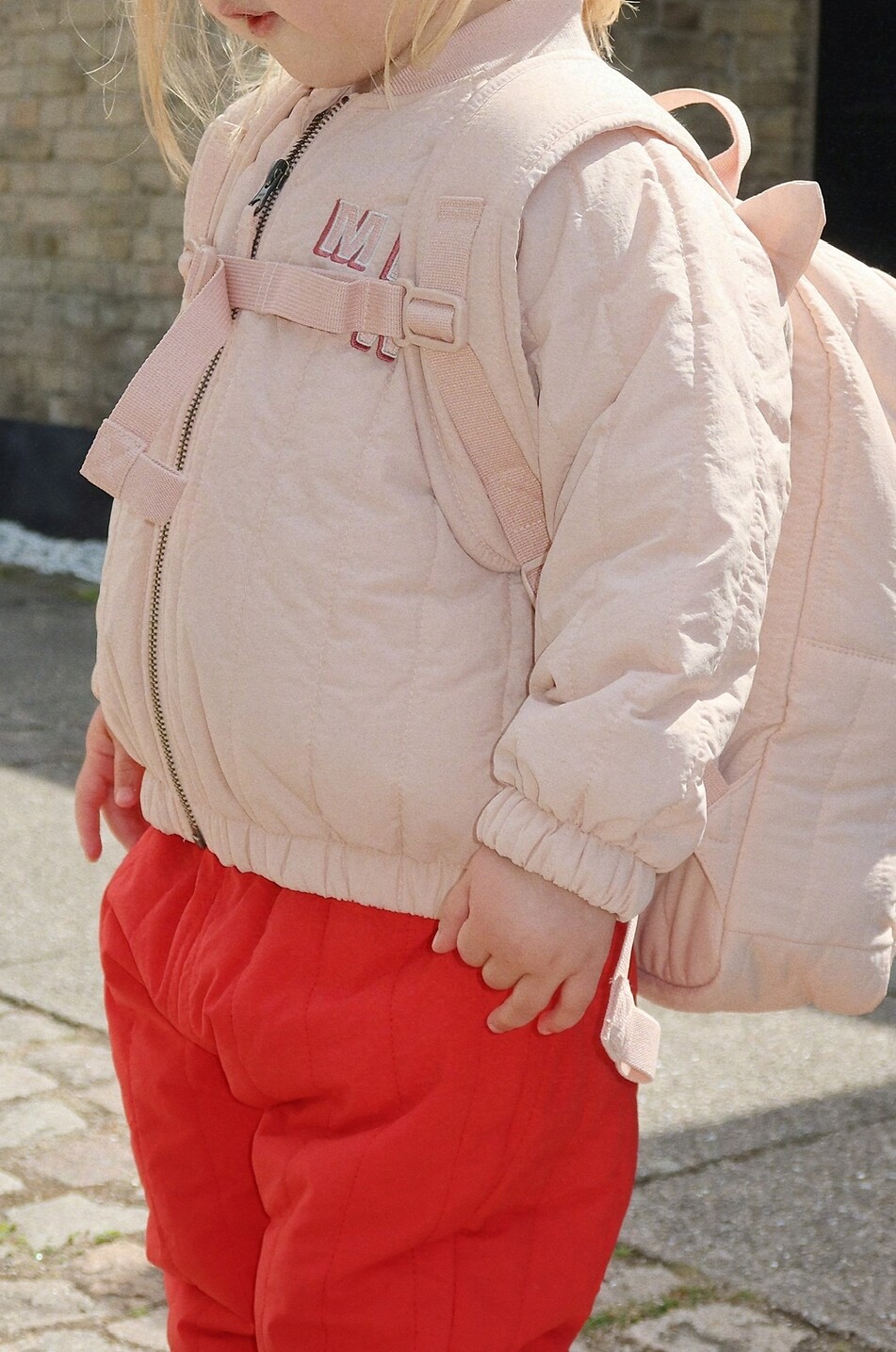 KONGES SLØJD Bestickte Mädchen-Bomberjacke Juno Kitty Mädchen HELLROSA 3