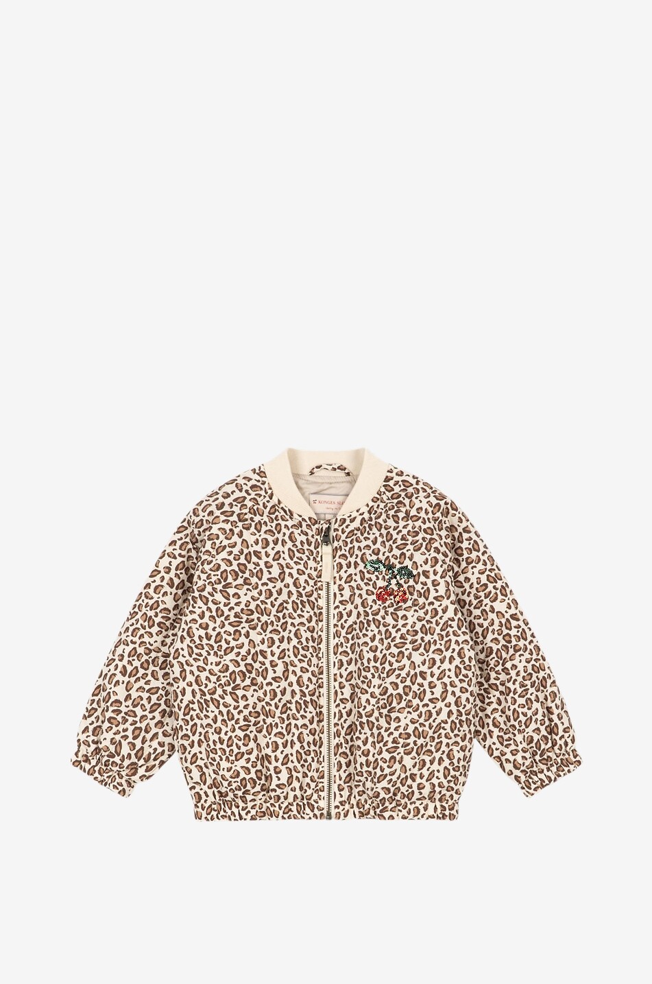 Paillettenbestickte Mädchen-Bomberjacke Juno Leo