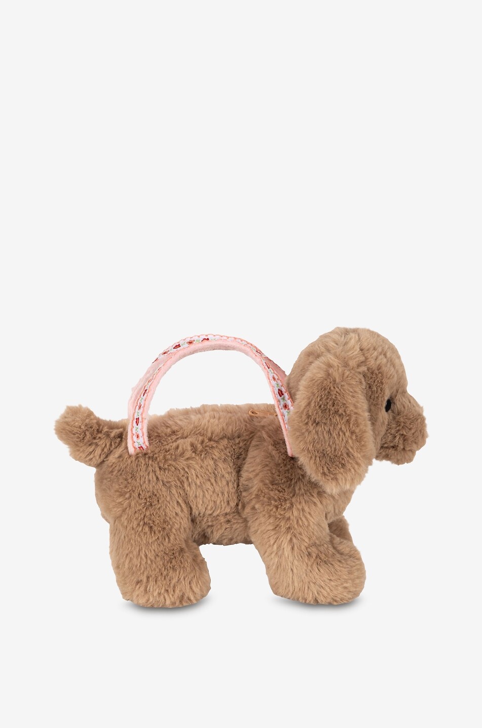 KONGES SLØJD Kinder-Handtasche aus Plüsch Puppy Unisex BRAUN 2