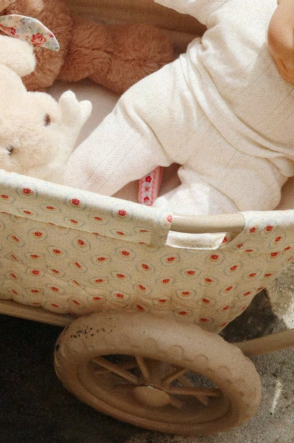 KONGES SLØJD Kinder-Handtasche aus Plüsch Puppy Unisex BRAUN 4