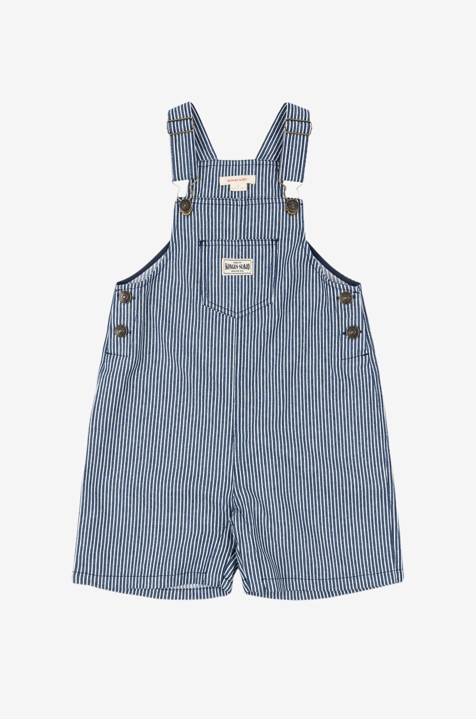 KONGES SLØJD Salopette en denim rayé garçon Luc Garçon BLEU 1