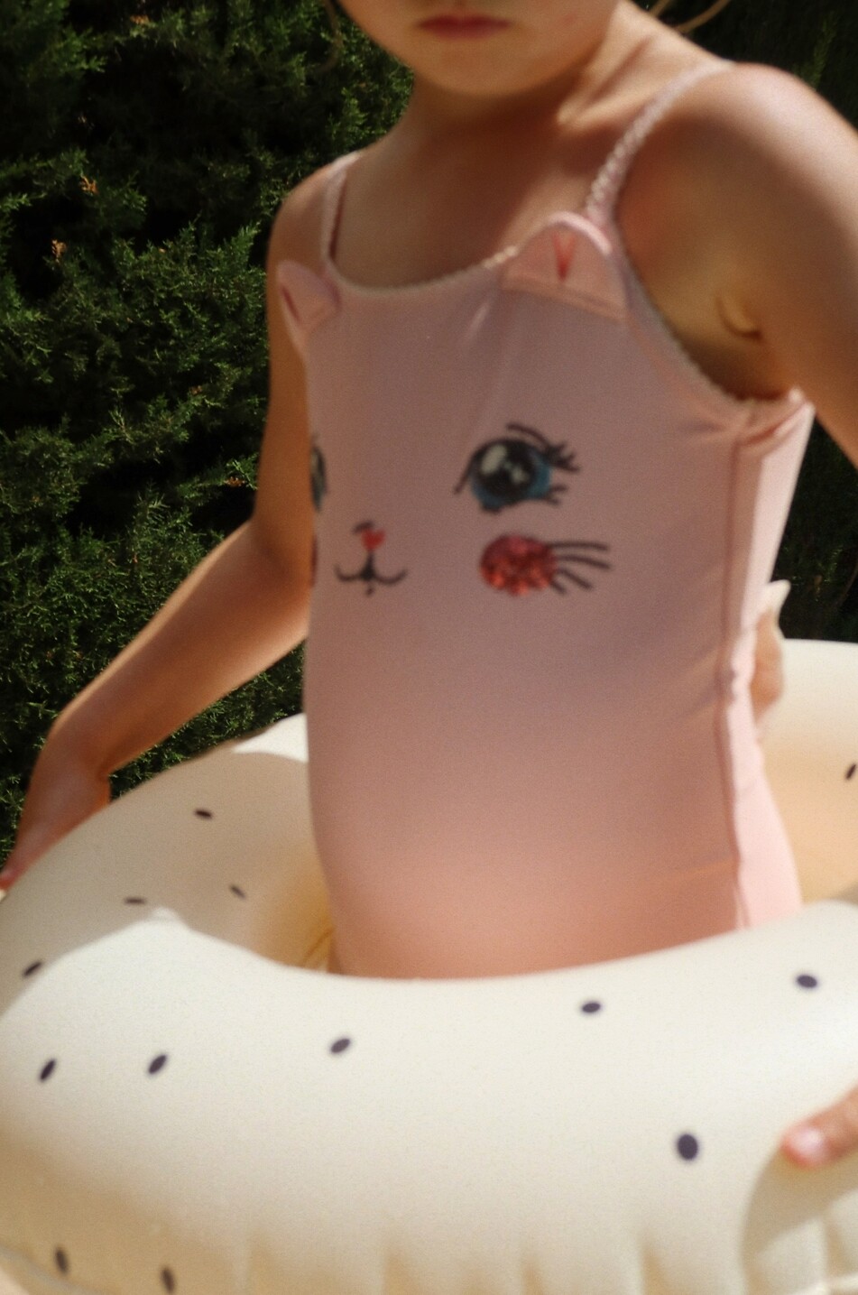 KONGES SLØJD Maillot de bain à sequins enfant Kitty Fille ROSE CLAIR 5