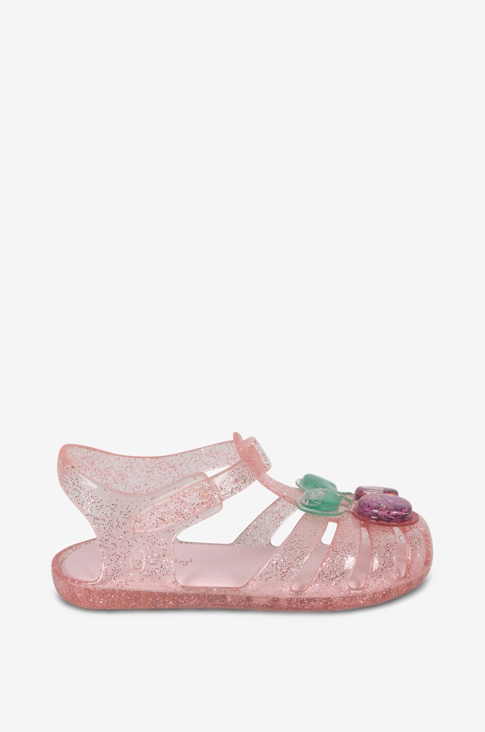 Lilo Strawberry glitter jelly sandals for girls
