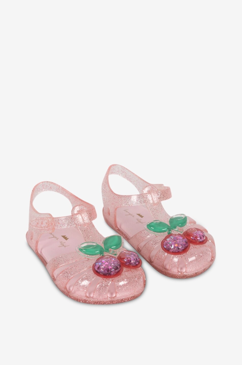 KONGES SLØJD Lilo Strawberry glitter jelly sandals for girls Girl PINK 2