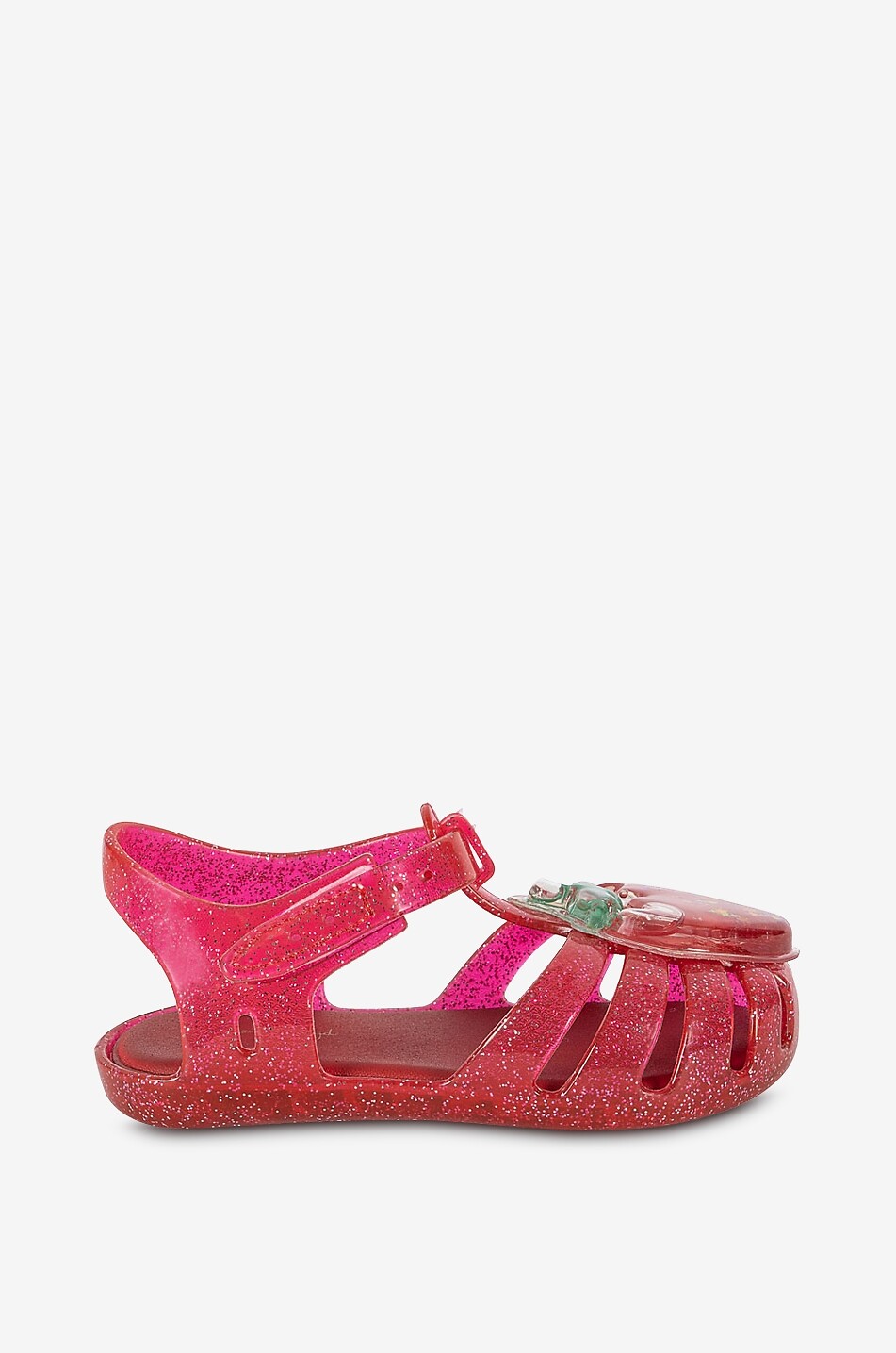 Sandales pailletées en PVC fille Lilo Strawberry