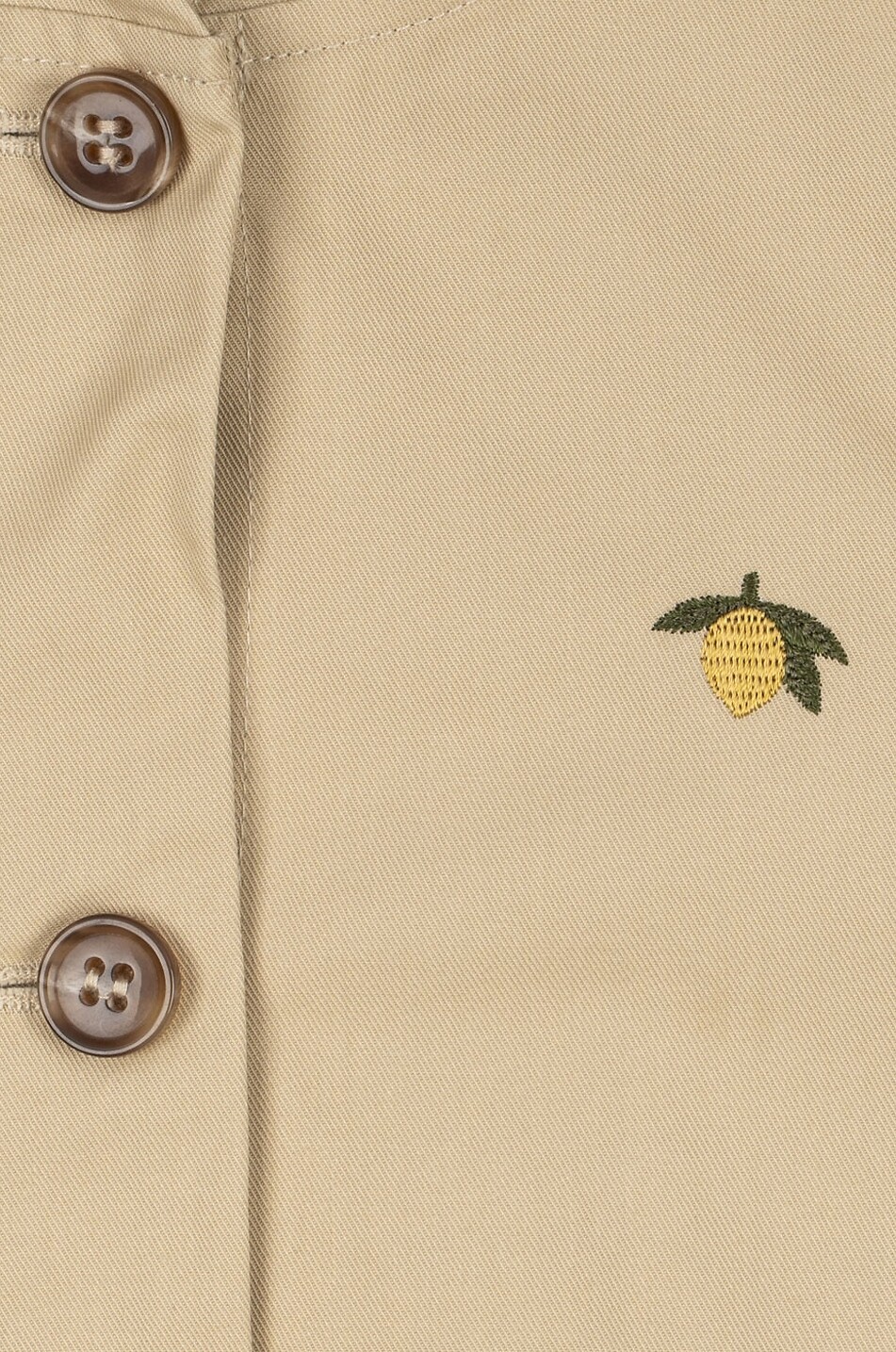 KONGES SLØJD Trench embroidered hooded boys' trench coat Boy BEIGE 8