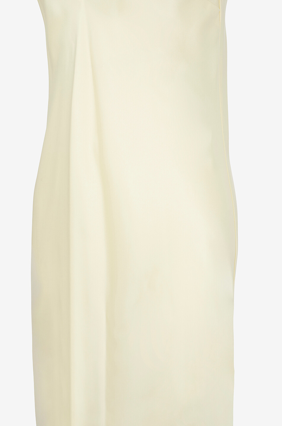 Langes Trägerkleid aus Satin Taja