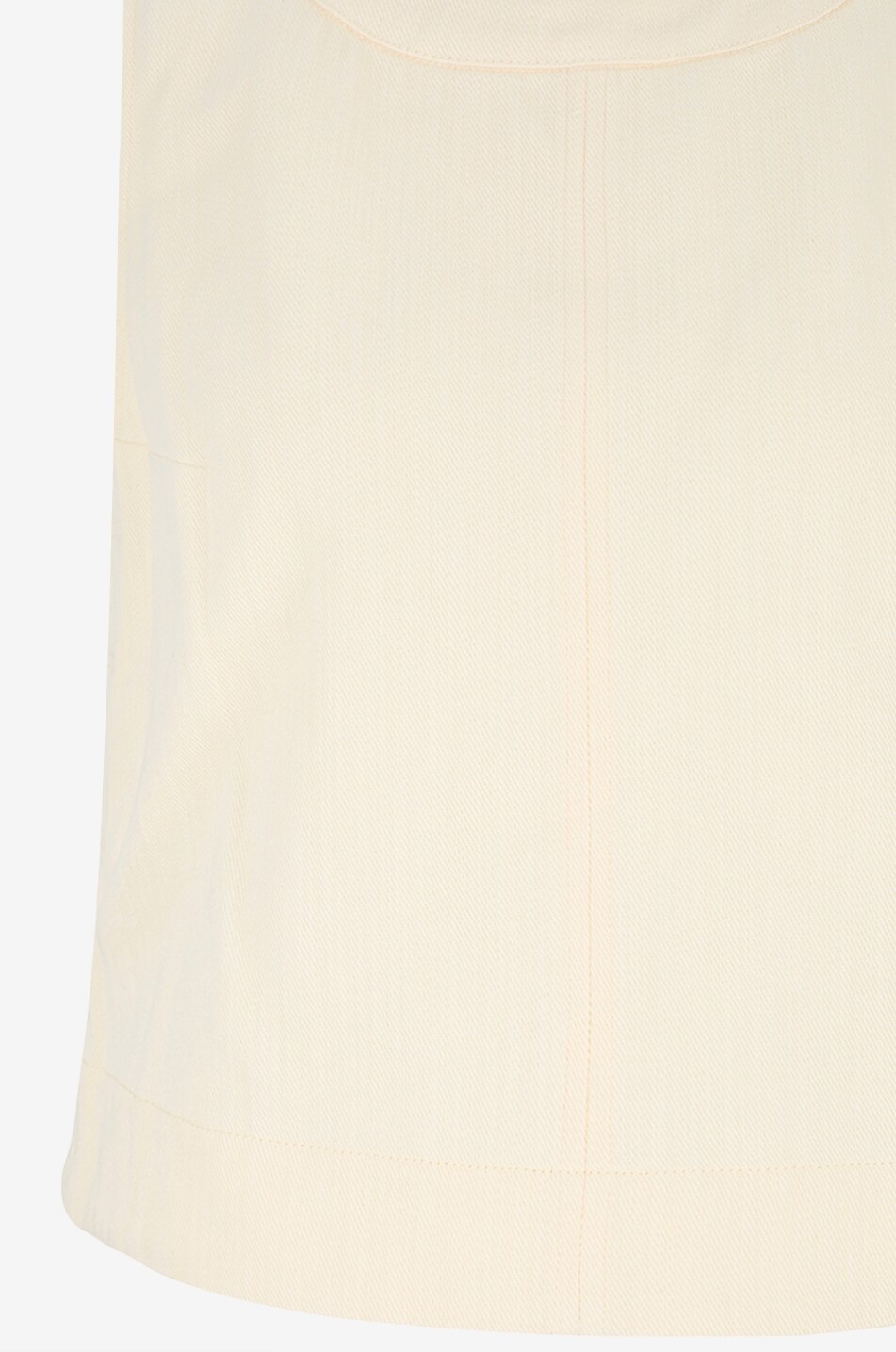 SOEUR Pampa sleeveless crew-neck twill top Women EGGSHELL 3