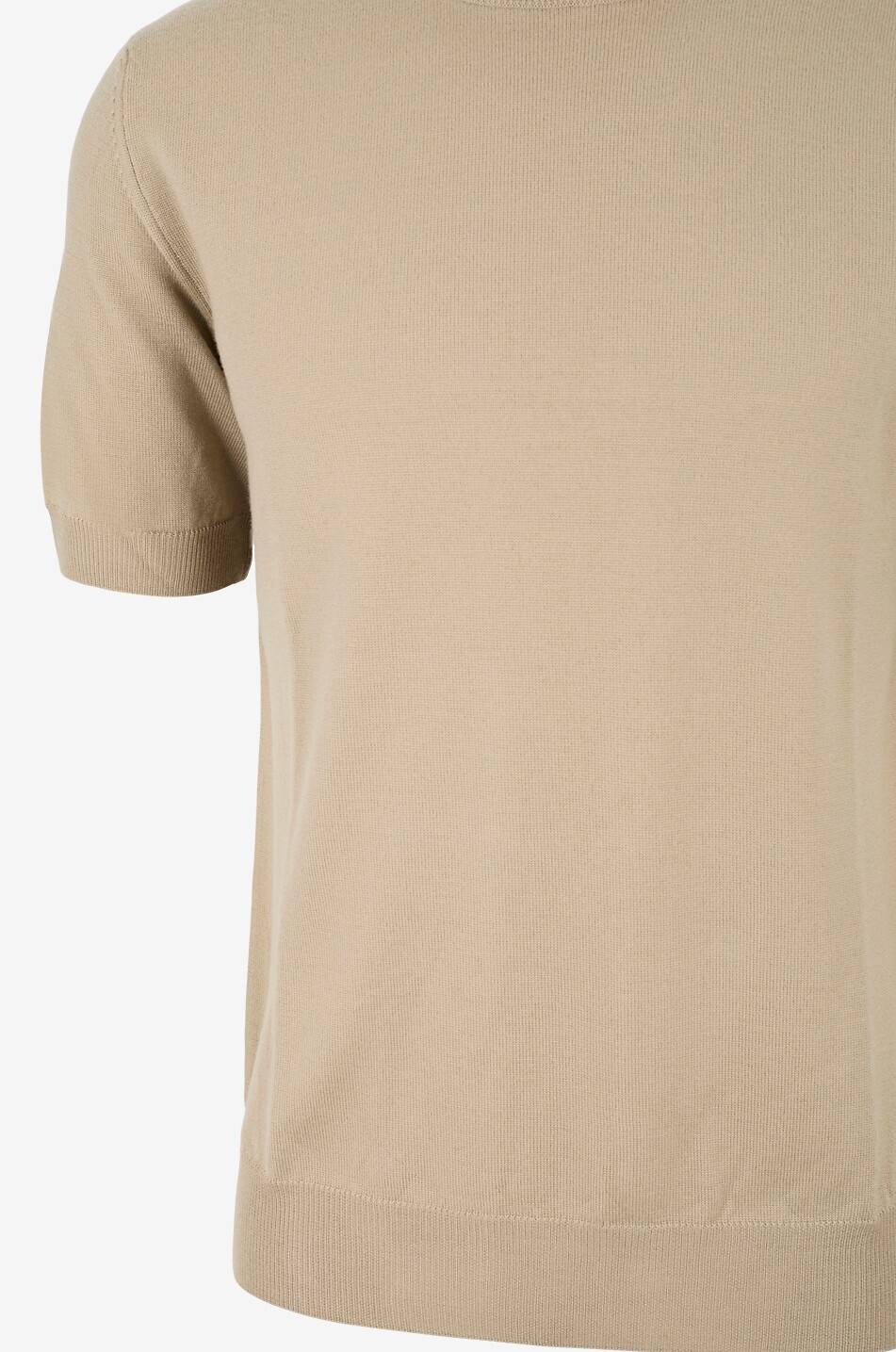 AURELIEN Cashwool wool short-sleeved jumper Men LIGHT GREEN 3