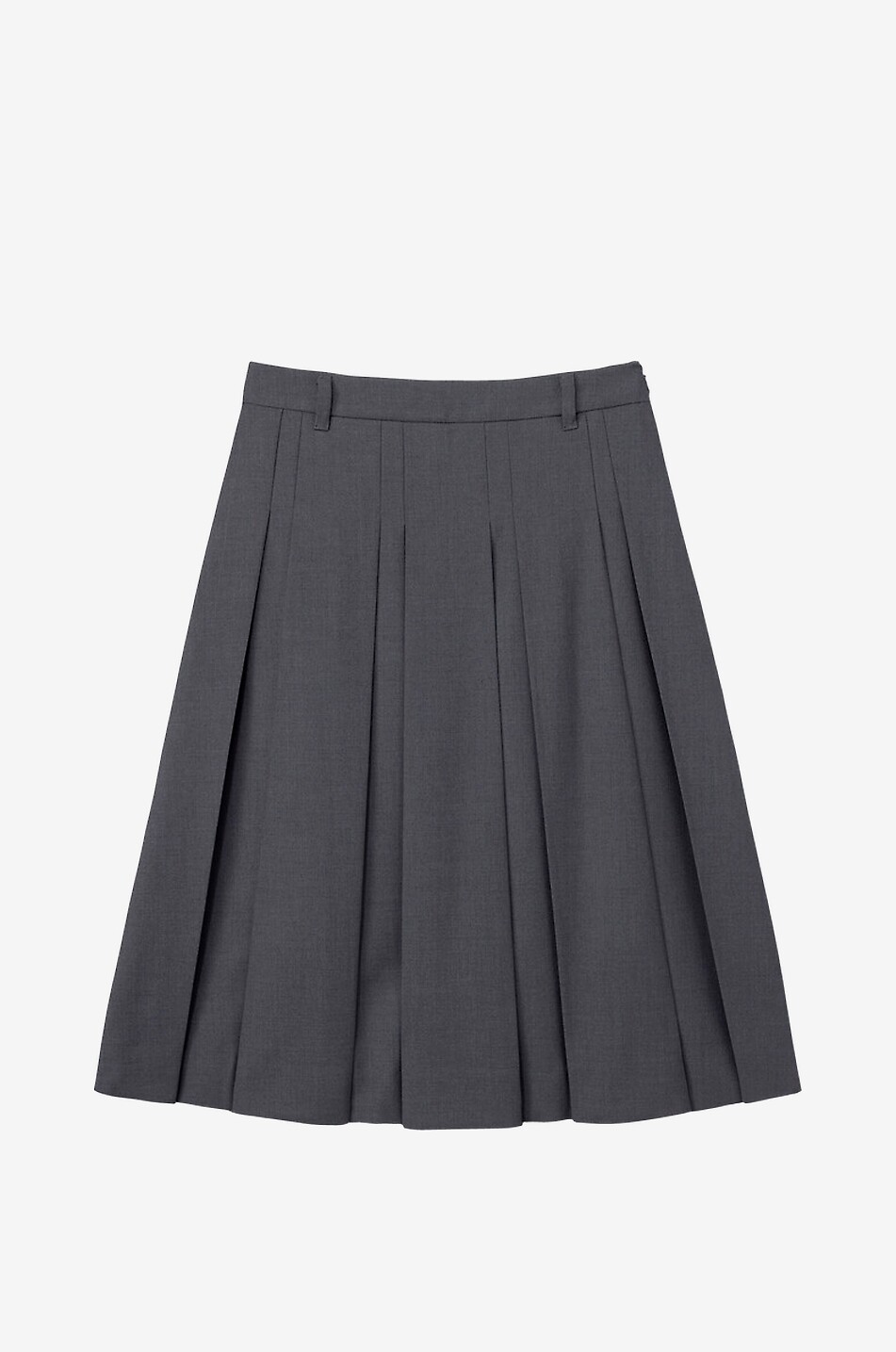 Halblanger Kostüm-Faltenrock