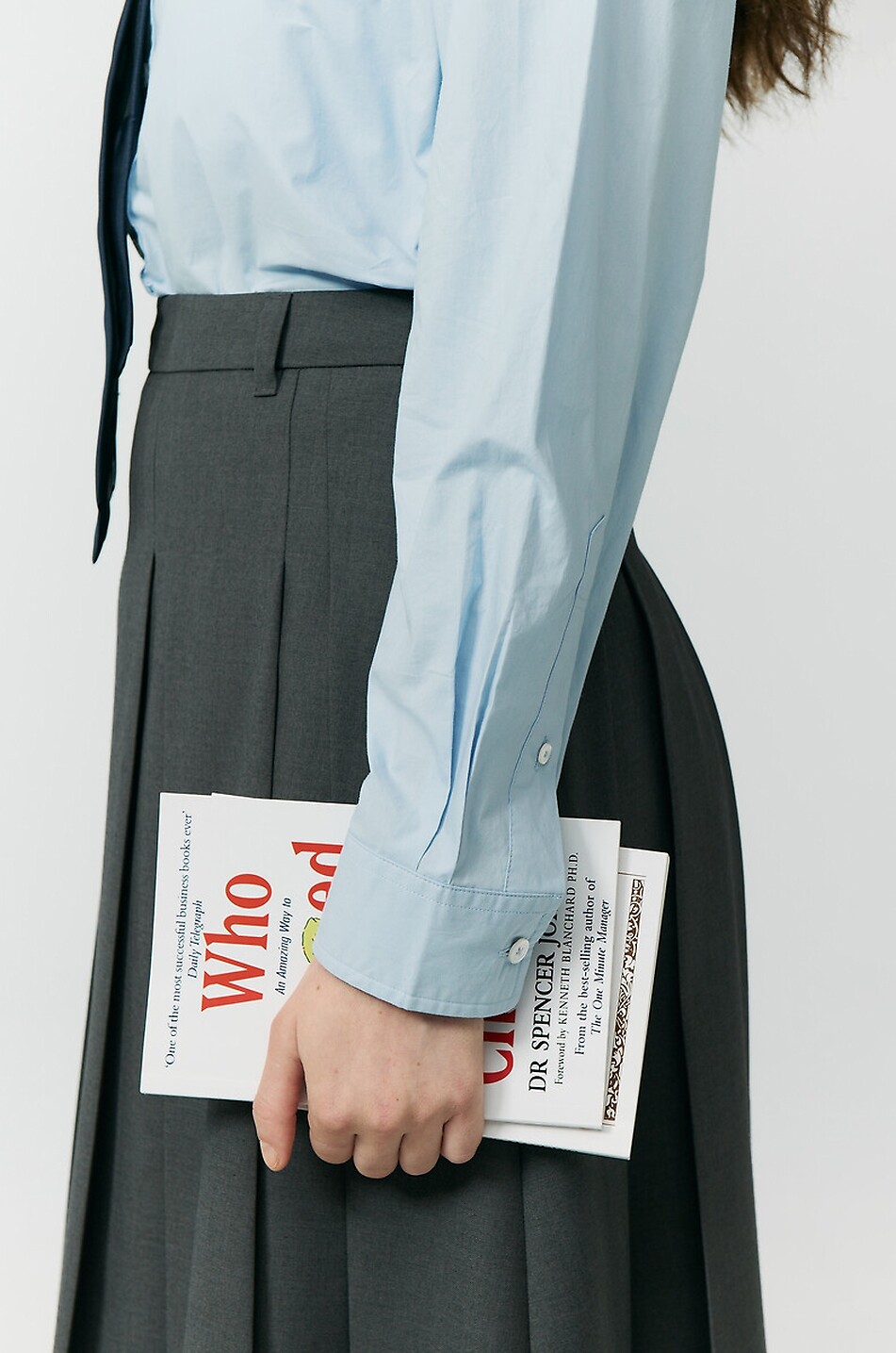 DUNST Halblanger Kostüm-Faltenrock Damen GRAU 7