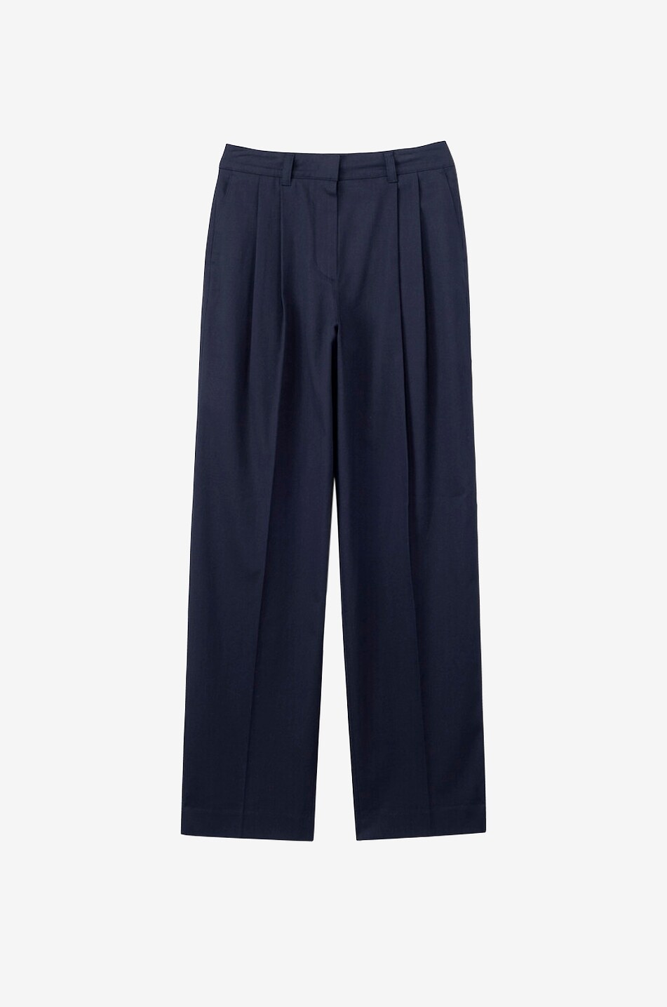 DUNST Pantalon chino à pinces Femme BLEU FONCE 1