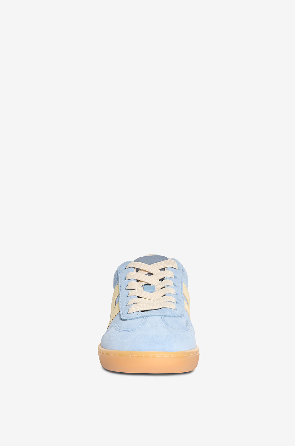 HOGAN Niedrige Schnürsneakers aus Wildleder und Leder Hogan Cool Damen HELLBLAU 2