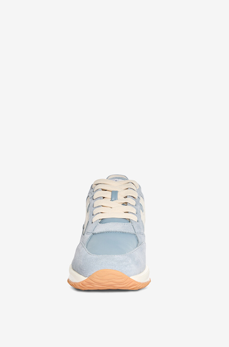 HOGAN Hogan Interactive suede and fabric lace-up low-top sneakers Women BLUE 2