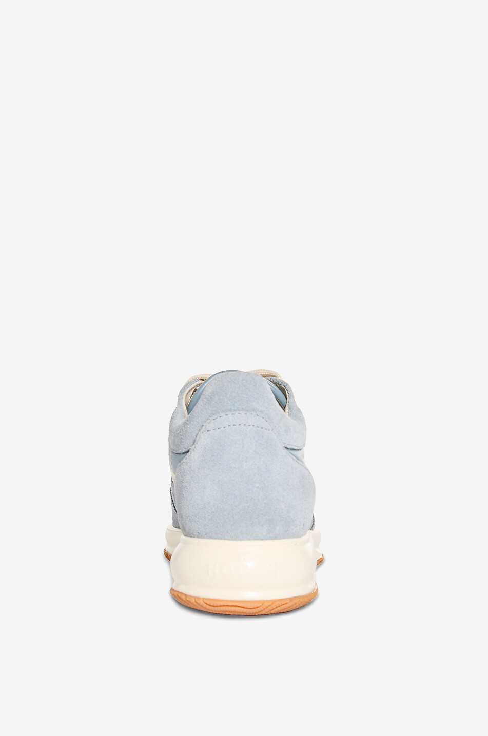 HOGAN Hogan Interactive suede and fabric lace-up low-top sneakers Women BLUE 4