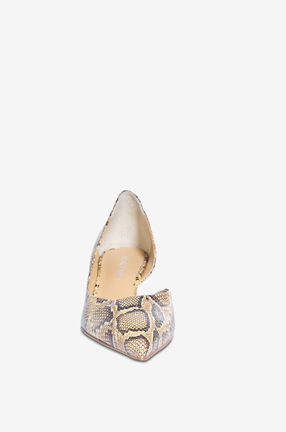 BONGENIE Alixane 60 python-embossed leather d'Orsay pumps Women MULTI COLOURED 2