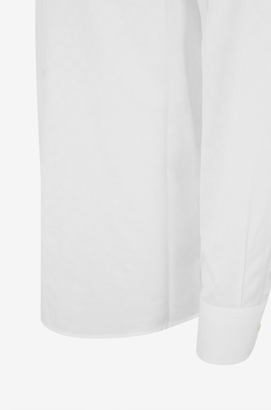 ETRO Baumwollhemd aus Paisley-Jacquard Roma Herren WEISS 3