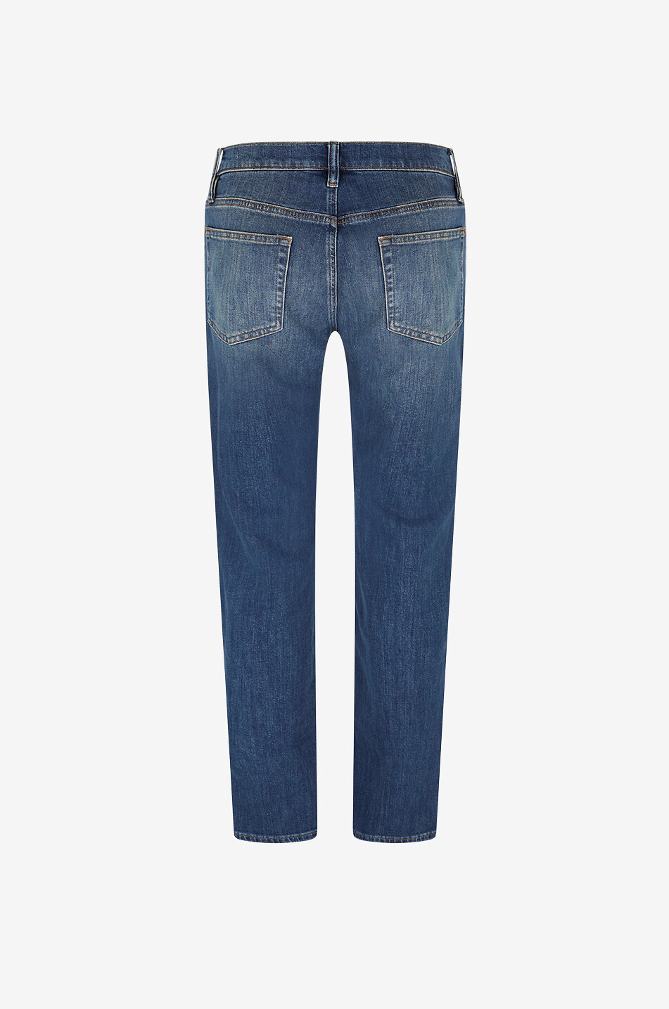 FRAME Jean droit en denim délavé Modern Straight Thundercliff Homme BLEU 2