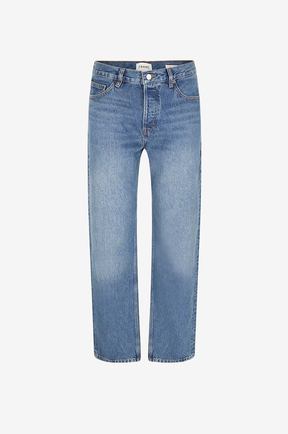 Gerade Jeans aus Baumwolldenim Relaxed Truven